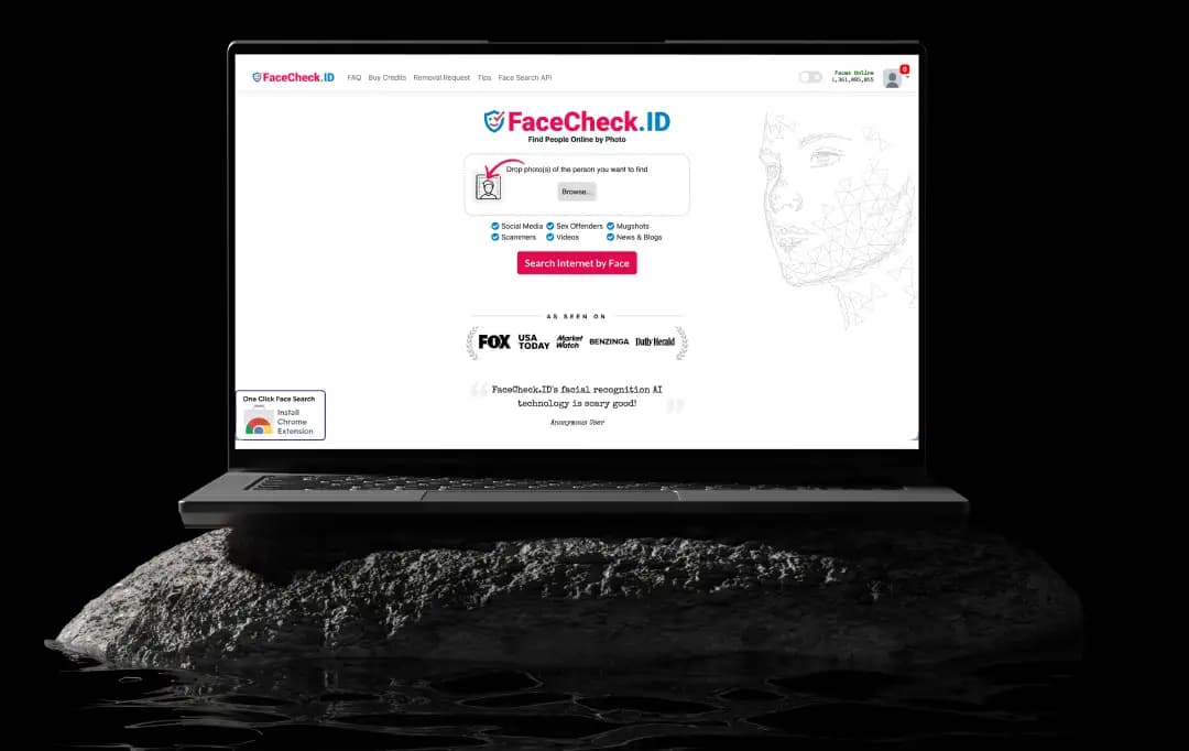 Facecheck id banner
