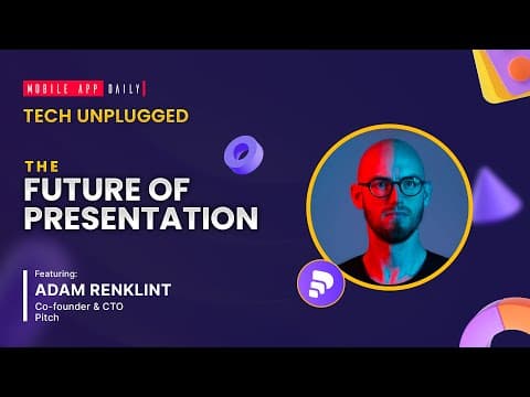 Presentations Made Easy: A Conversation with Pitch’s CTO, Adam Renklint!