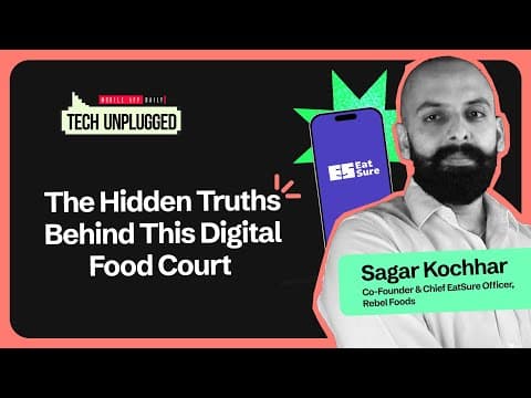Interviewing Sagar Kochhar, Co-Founder & Chief EatSure Officer, Rebel Foods - First Cloud-Kitchen-Based Company, Globally!