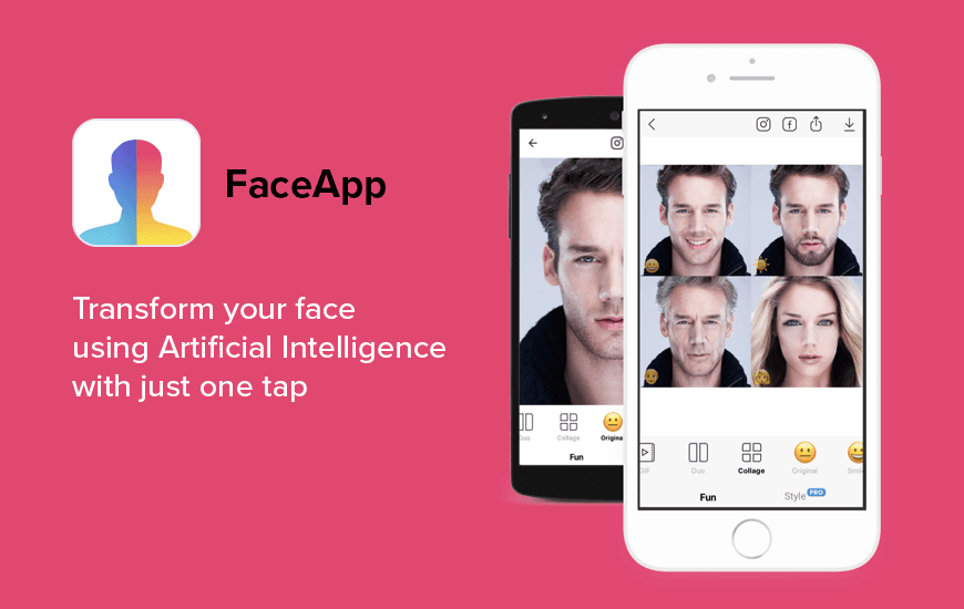 FaceApp Banner