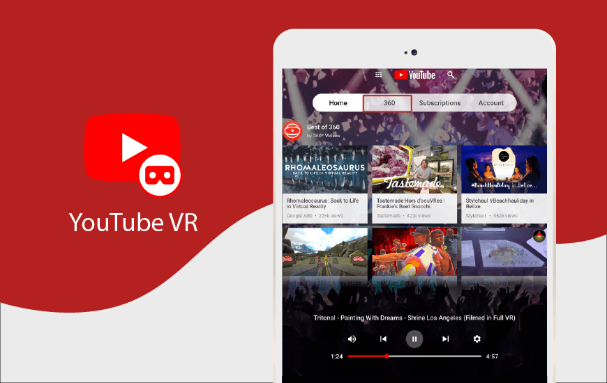 YouTube VR