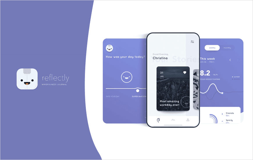 Reflectly app