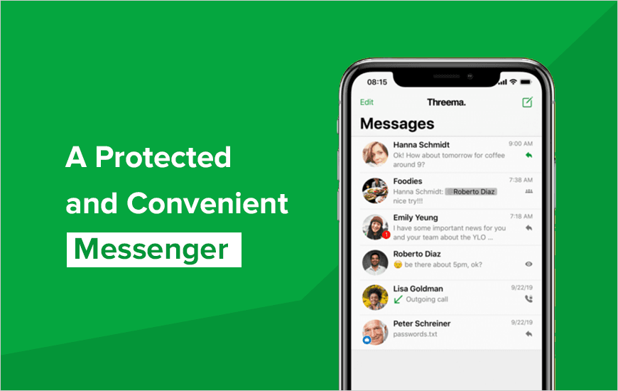 Threema: Secret Messenger That Prioritize Security