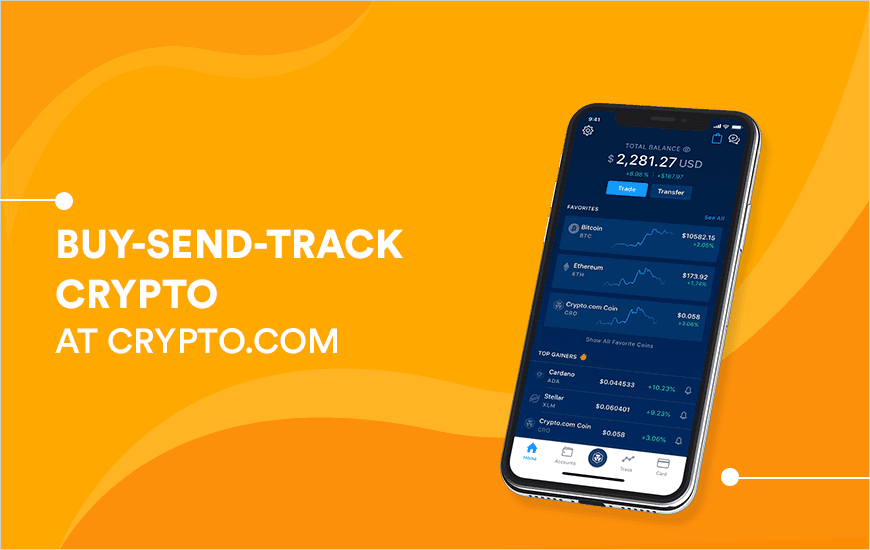 BUY SEND TRACK CRYPTO AT CRYPTO.COM