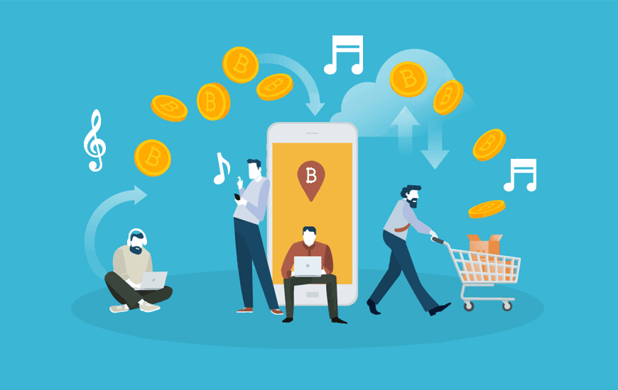 Buy Music With Bitcoin: Can Blockchain Challenge Spotify, Amazon and Apple Monopoly?
