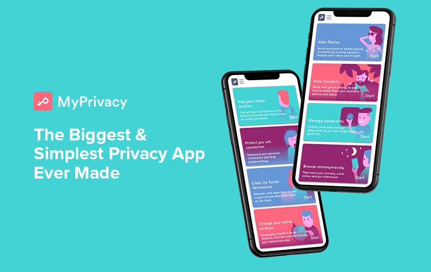 MyPrivacy App, the first comprehensive solution against corporate data theft