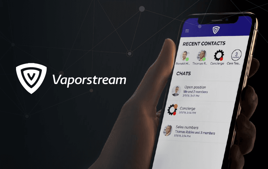 Vaporstream making data sharing private and law-compliant
