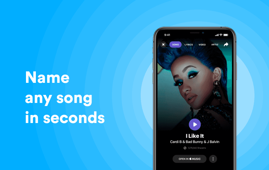 shazam music app