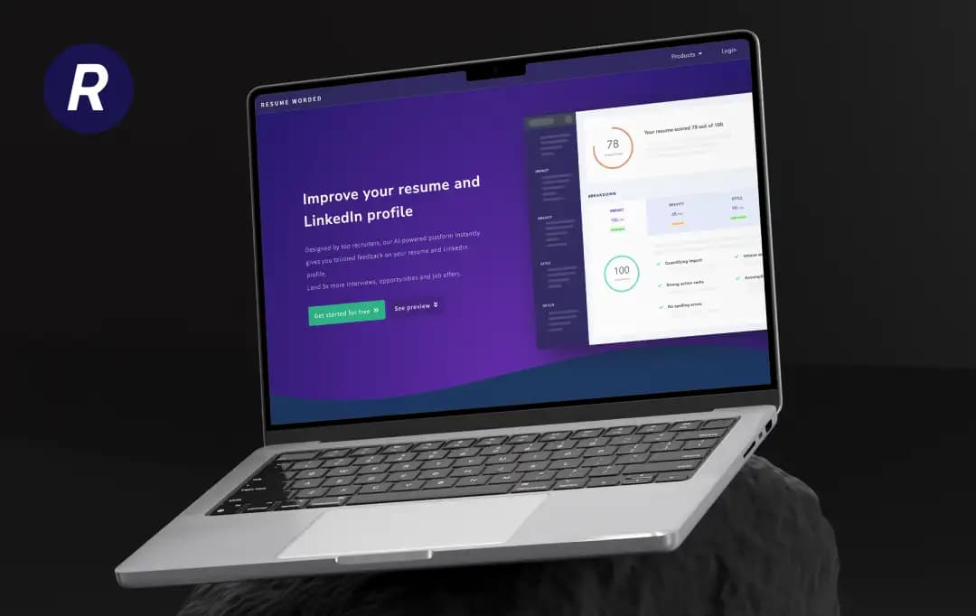 Resume Worded Banner