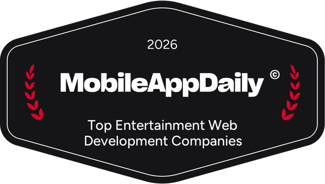 Top Entertainment Web Development Companies