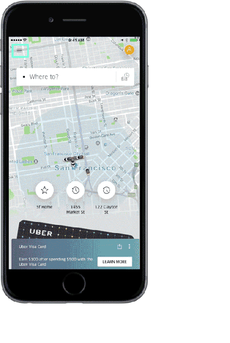 Uber Mobile App