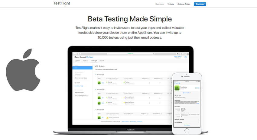 Test Flight - Mobile App Testing Tools