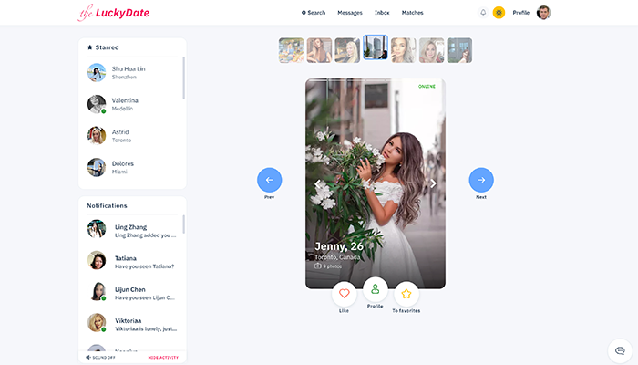 The Lucky Date: AI-powered Free Dating Platform for Adults