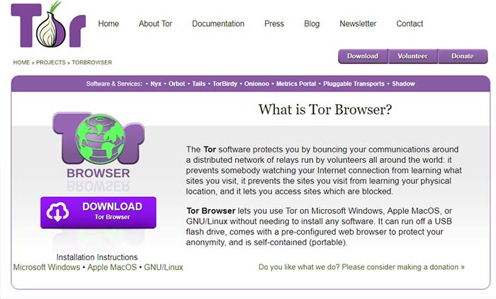 Tor best websites