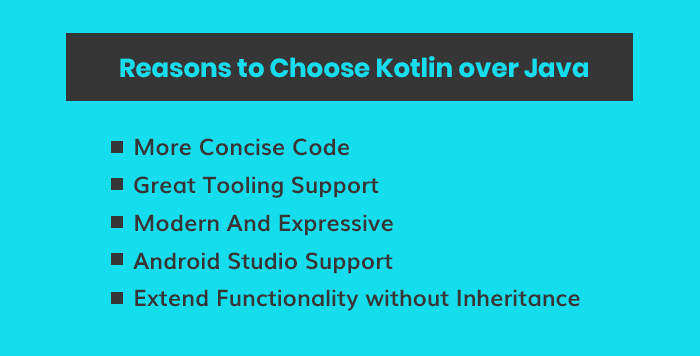 Reasons to Choose Kotlin over Java