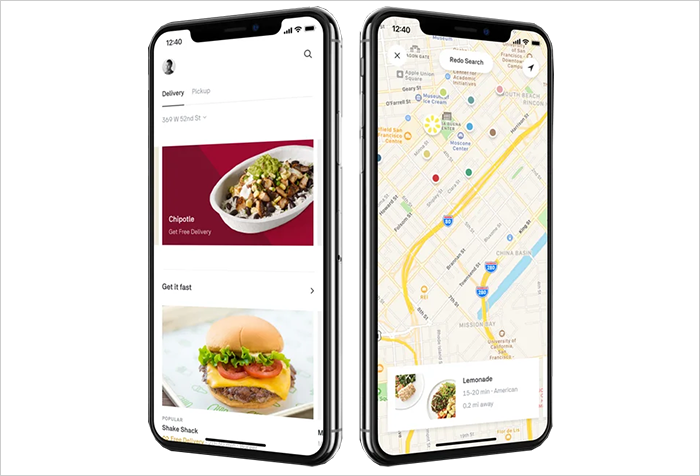 food delivery app development cost