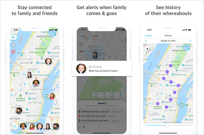 iSharing: Find Friends, Family